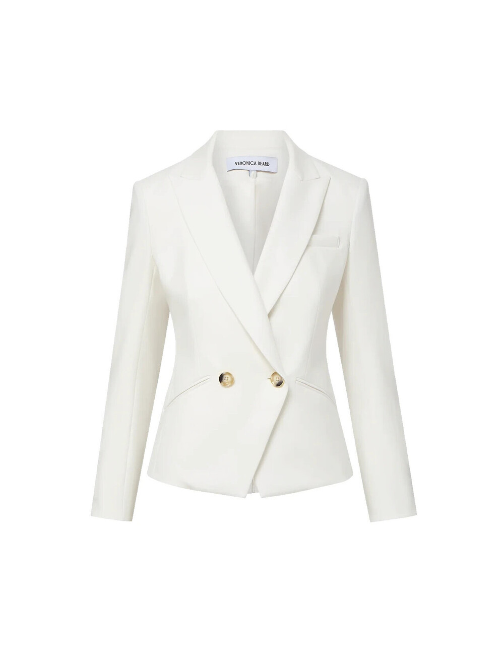 NEW, VERONICA BEARD Cropped Rickie Dickey Jacket in White Sz 6 #SJ2398 - Picture 1 of 14